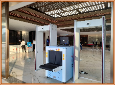 隨著后安全防護(hù)的加強(qiáng)，醫(yī)院應(yīng)用安檢機(jī)設(shè)備將成為常事